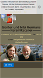 Mobile Screenshot of hermans-keramik.de